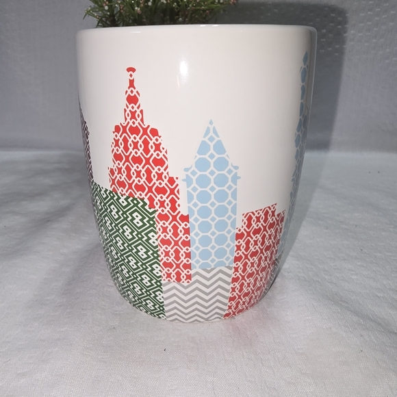 New York Cityscape Mug - Red, Green, Blue - Picture 2 of 6